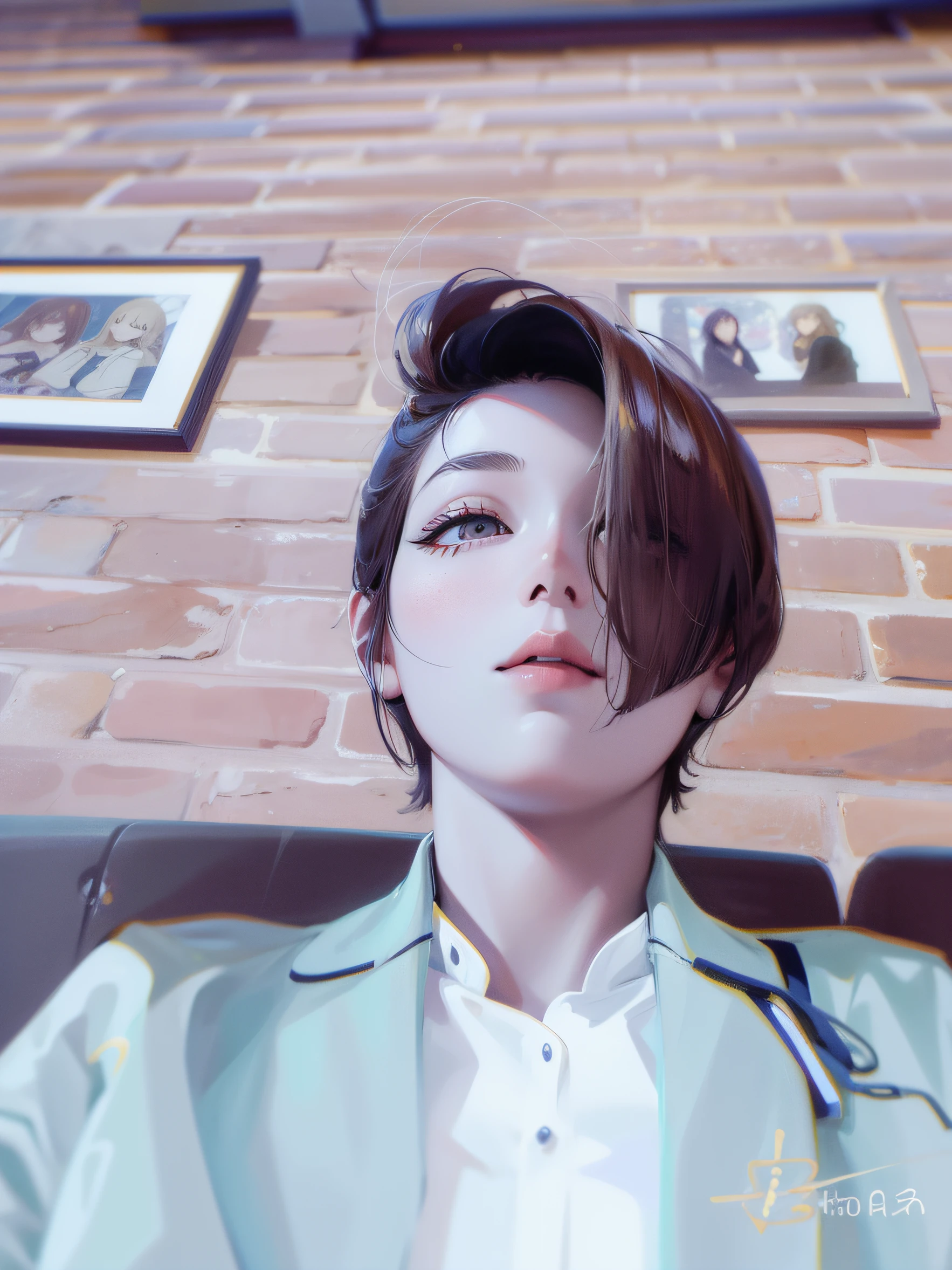 Redraw a girl in anime style, Turn a portrait of a girl into an anime, super quality