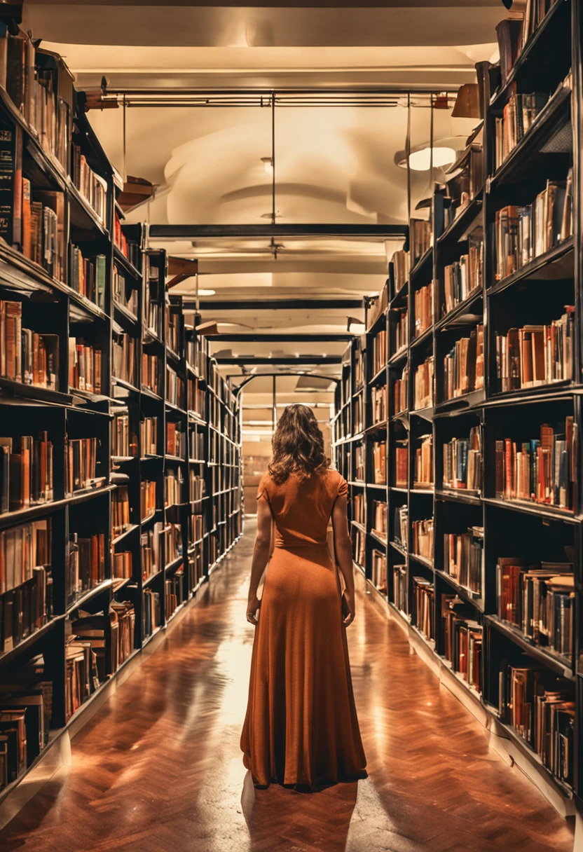 objective, hot dark skin Dravidian milf with world's 🌎 widest hips, focus, tall neon Mohawk long hair, UHD, standing with thick muscular thighs, shot for Vogue Arabia, choosing books in an old library, DSLR, hyper realistic skin, tiny waist:2, ultra realistic photography, best quality, studio photography, 32 K, sensual photoshoot, most beautiful Woman, no nudity #HugeAss (world's 🌎 tiniest waist) HUGE ASS   