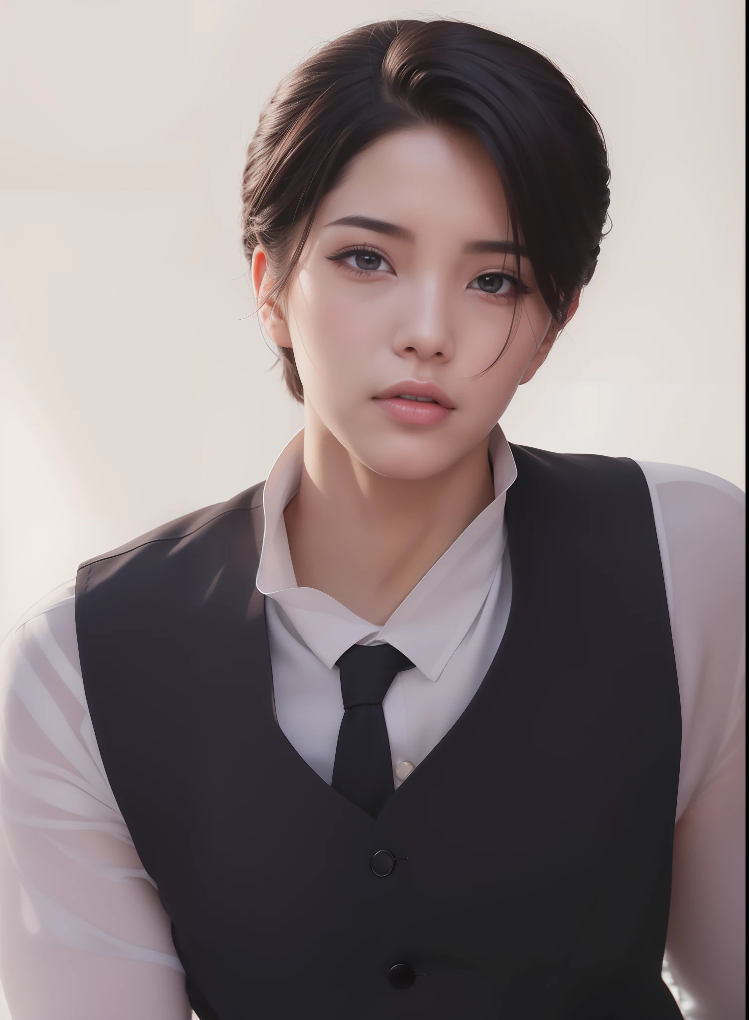 HD high resolution,style of surrealism,Best texture,(Skin texture portrayal:1.2),Fair and translucent skin,(Extremely detailed depiction of facial features:1.4),Refined makeup,Eye detail portrayal,The pupils are bright,(Hair details depicted:1.4),Lips are shiny and delicate,(The ultimate in face portrayal:1.4),电影光感,Chasing the light,Hyper Real,Nikon D850,SLR shooting texture,HDR,(Colorful and colorful:1.4)