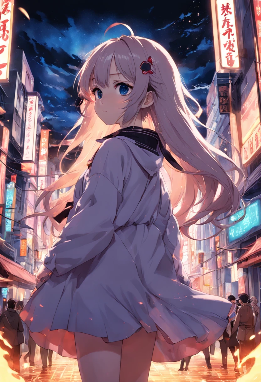 a beauty girl，独奏