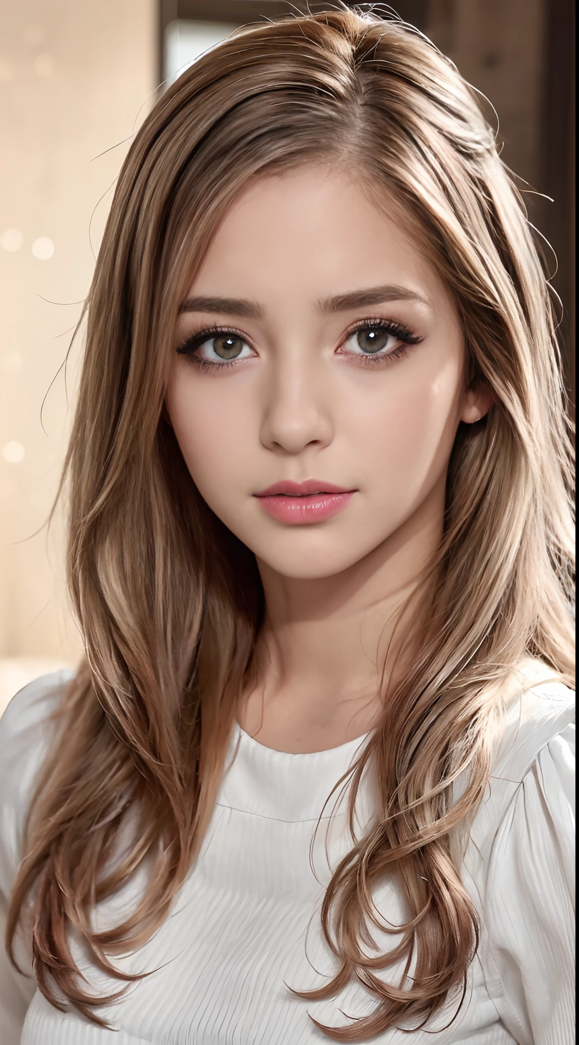 ((realistic lighting、qualidade superior、8k、obra prima:1.3))、Clear focus:1.2、1girl em、Beleza Corporal Perfeita:1.4、Tipo de corpo de glamour、((cabelos castanhos escuros、Seios colossais:1.3))、(vestido aqua:1.4)、(fora de casa、Noite:1.1)、Rua、Cara super fina、olho fino、Droopy Eyes、long and abundant eyelashes、moist eyes、olho grande、thick, chubby lips、Double eyelidm、clivagem exposta、Specific girls、mulher solo、