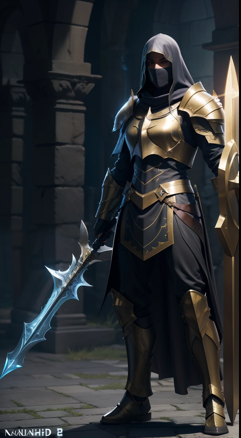 paladin, shield, holy spear, wolf, holy light, masterpiece, 3d render, high quality, high detailed, epic, dynamic effect, specular lighting, hdr, 8k full body picture quality, nanite raytraced, 8k resolution, intricate, dramatic, best quality, ultra high res, illustration, rich colors and exaggerated shapes