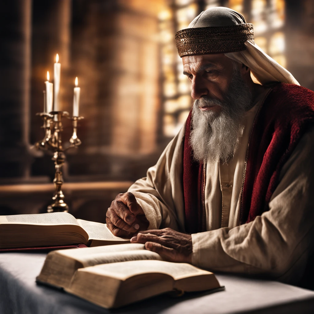 ((Melhor qualide)), ((fotografia ultra realista)), Religious man with bible in hand, sem barba