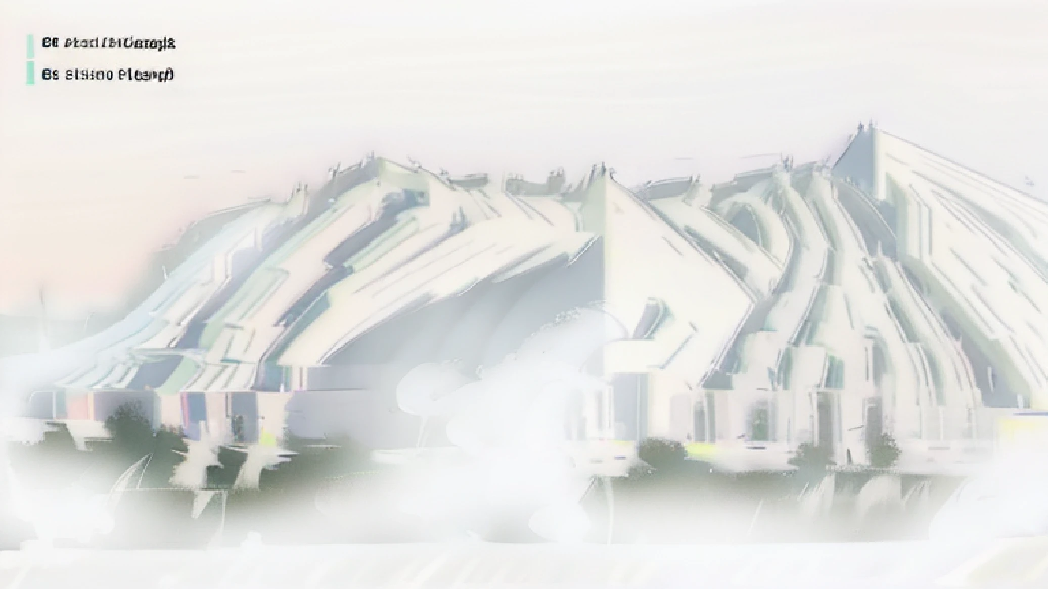 modern museum building in middle of hill, shining rendering, unreal engine rendering, night rendering, background green grass, lighting inside, highly detailed