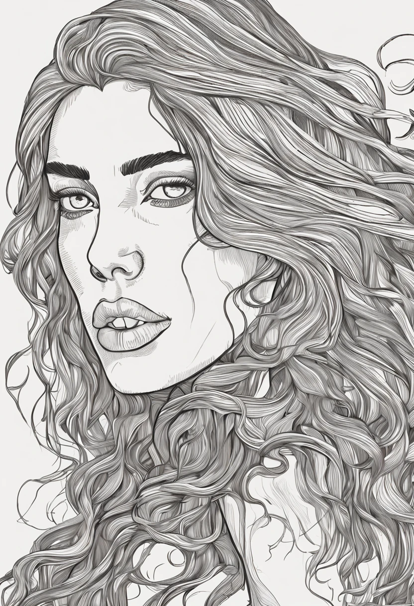 quiero la foto de cuerpo entero de una chica de cuerpo escultural y exuberante, semidesnuda, pelo rubio y corto, con ligas y portaligas, rostro sensual, provocativa
