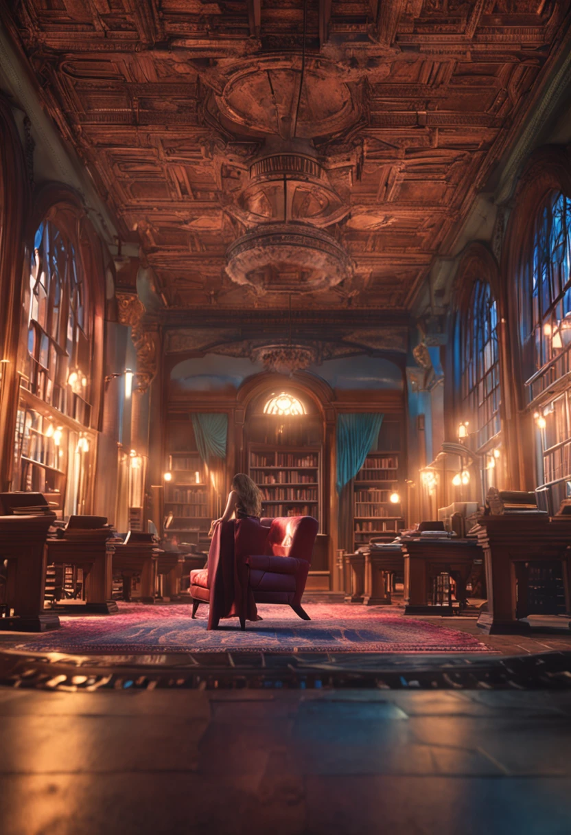 super sexy librarian 8k