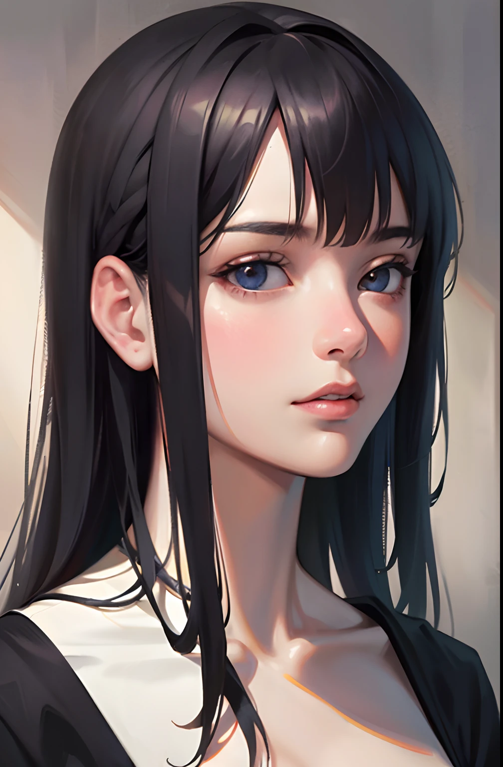 (Masterpiece, Side Light, Fine Eye: 1.2), Masterpiece * Portrait, Realistic, Three-dimensional Face, Glossy Skin,