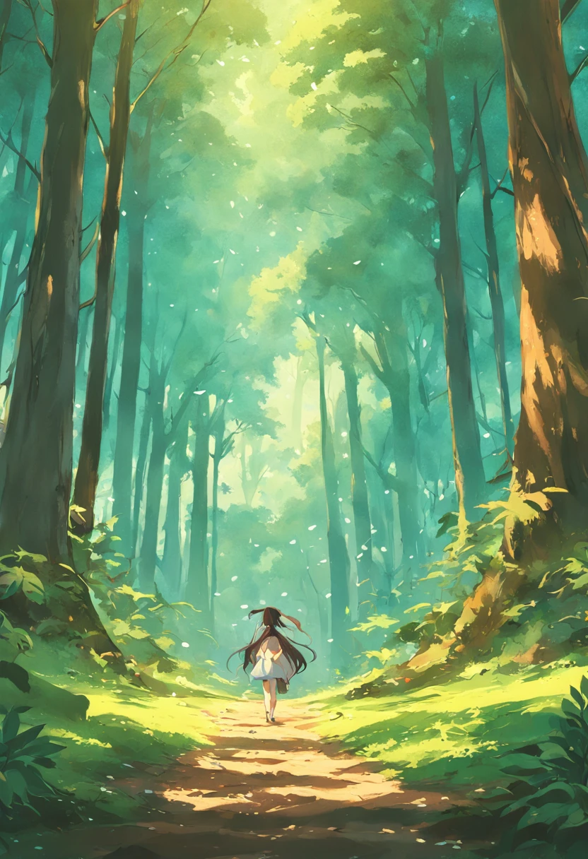 tambores tribais na floresta, pintura SNES