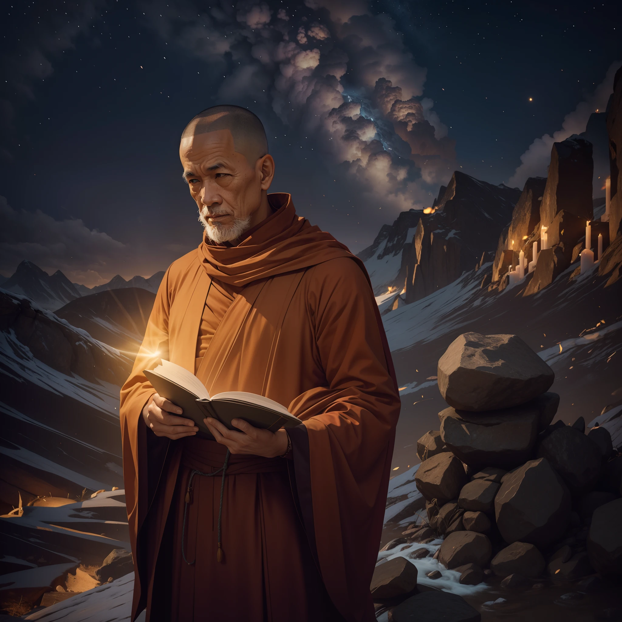 a wise monk