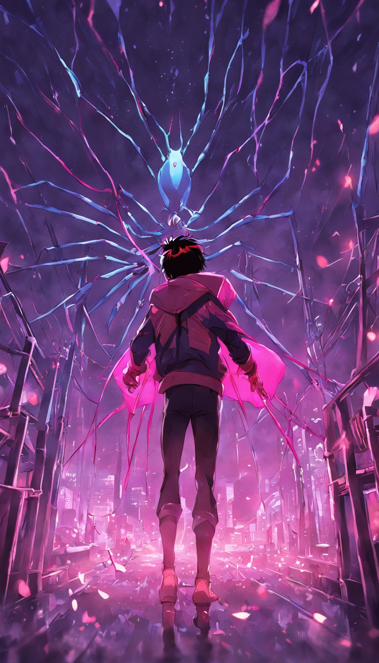 Miles Morales Prowler hits Miles Moral Spider-Man
