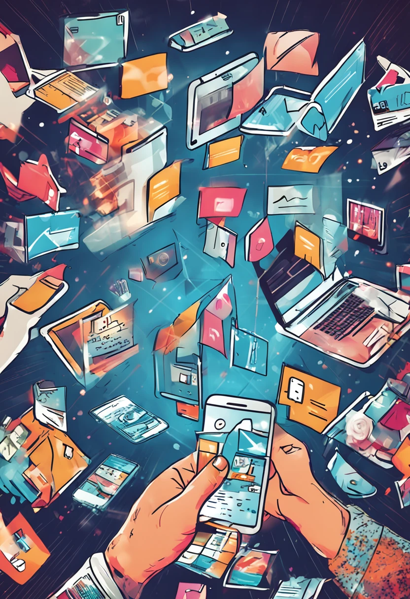 someone holding a smart phone with a lot of different images coming out of it related to bussiness and money and charts and stocks, photo - shot, snapshot, photo render, digitally enhanced, digital media, the image is futuristic, visuals, technological screens, amazingly composed image, information, high quality picture, technologies, high quality image”, technological, digital screens, a picture, take control of your data, virtual, enhancee