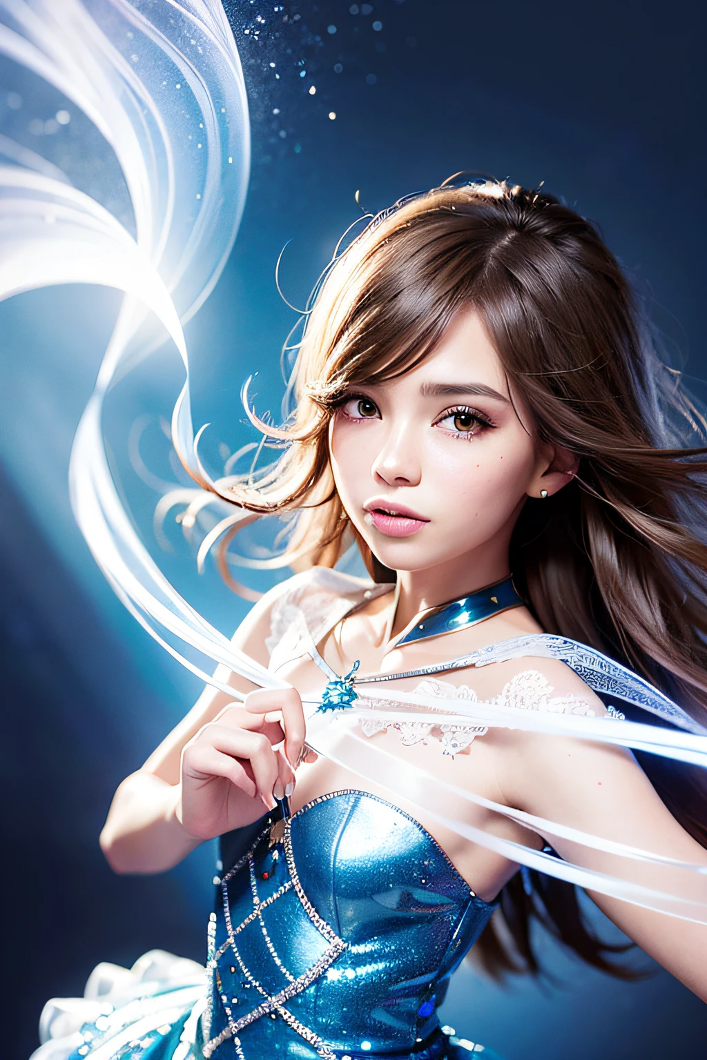Replace the background with a more magical look