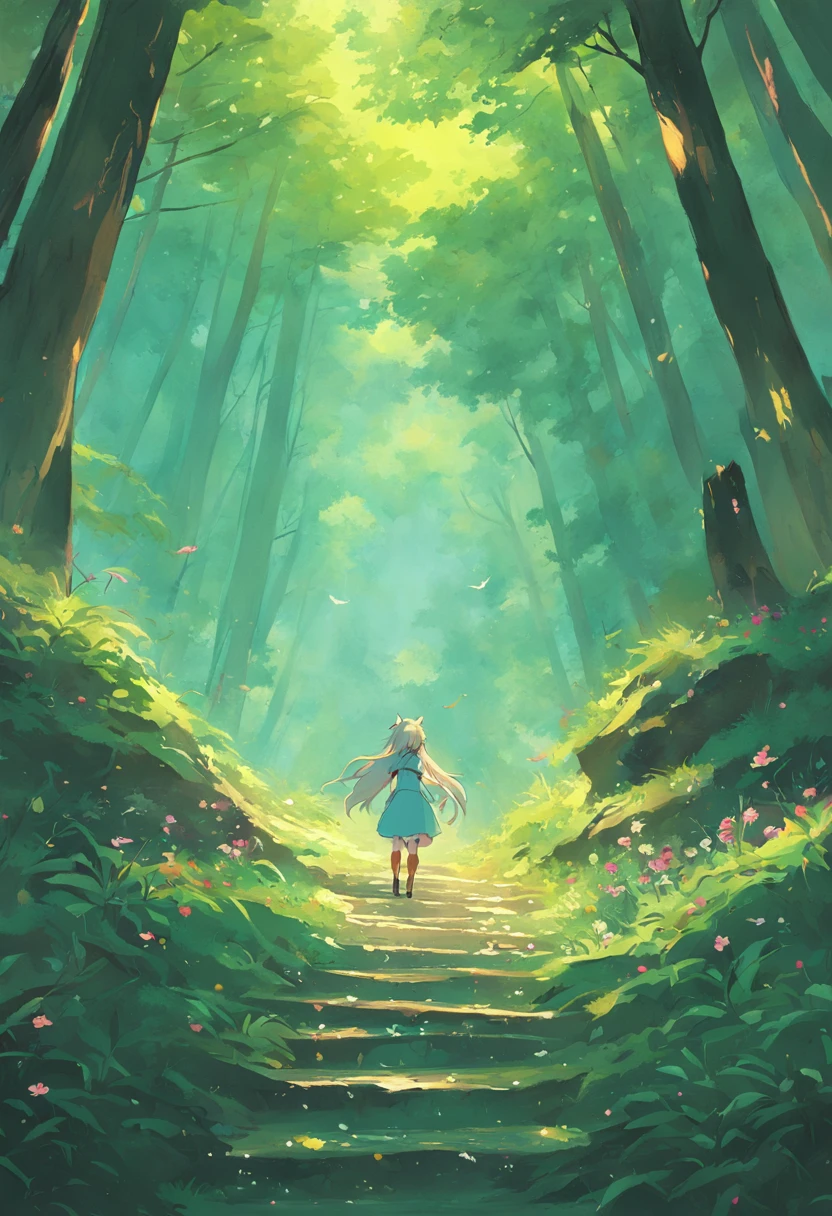 coelho na floresta, pintura SNES