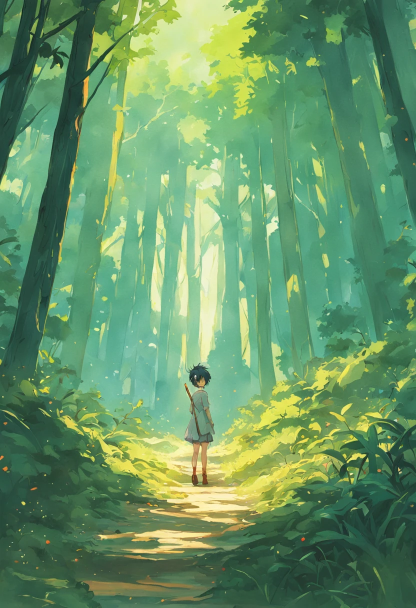 coelho na floresta, pintura SNES