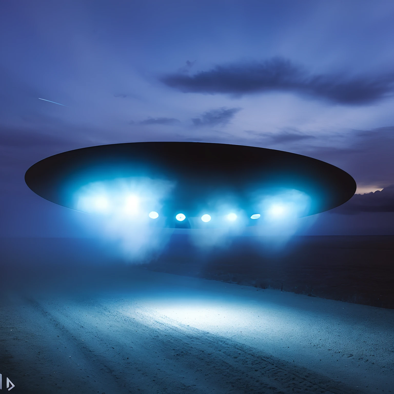 realistic flying saucer