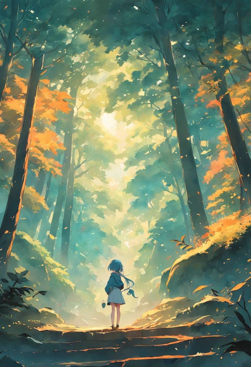 cervo na floresta, pintura SNES