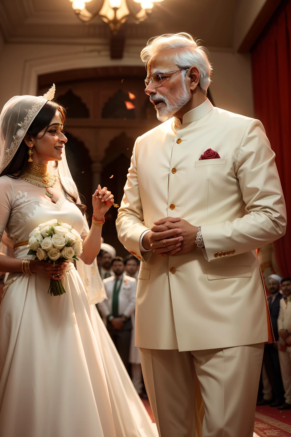 Narendra Modi and Sheikh Hasina wedding 4k resolution hindu culture