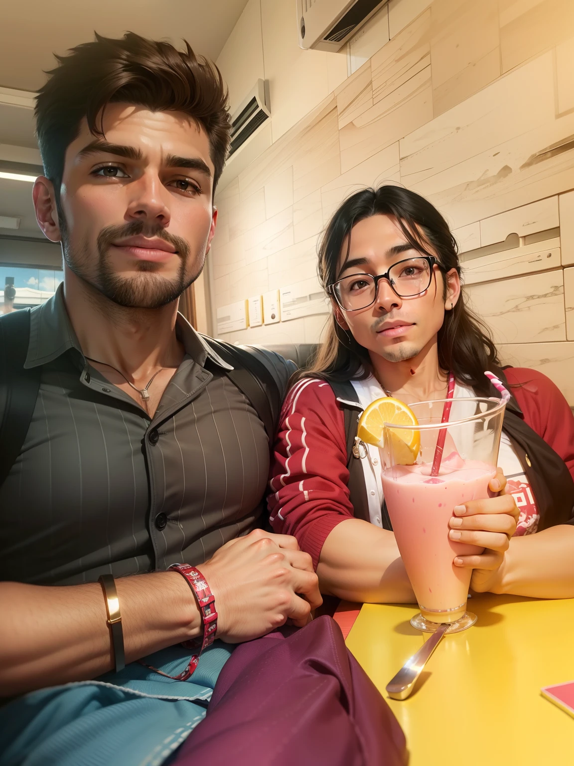 Background change, smoothy photo, handsome, realistic 8k