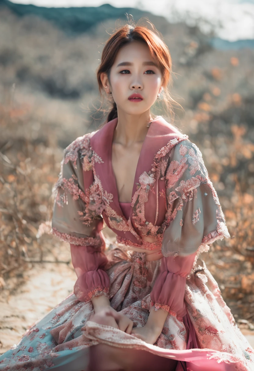 Korean girl group style portrait
