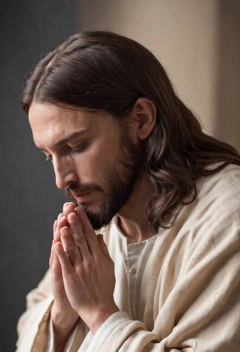 Jesus Christ Praying