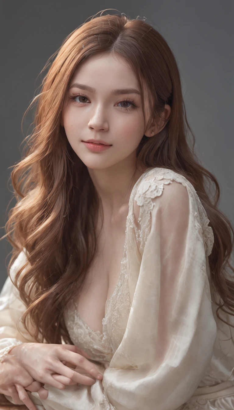 (8K, Best Quality, Masterpiece: 1.2), (Realistic, Photorealistic: 1.37), Super Detailed, 1Girl, Beauty, Cute, Smile, Solo, (Nose Redness), (Smile: 1.15), (Mouth Closed), Beautiful Eyes, (Long Hair: 1.2), Floating Hair Novafrog style, full body, (huge breast:1.4), (((Cute Beautiful Girl))), (Beautiful detailed eyes), (top-quality), (ultra-detailliert), (masterpiece), (nude:1.5),