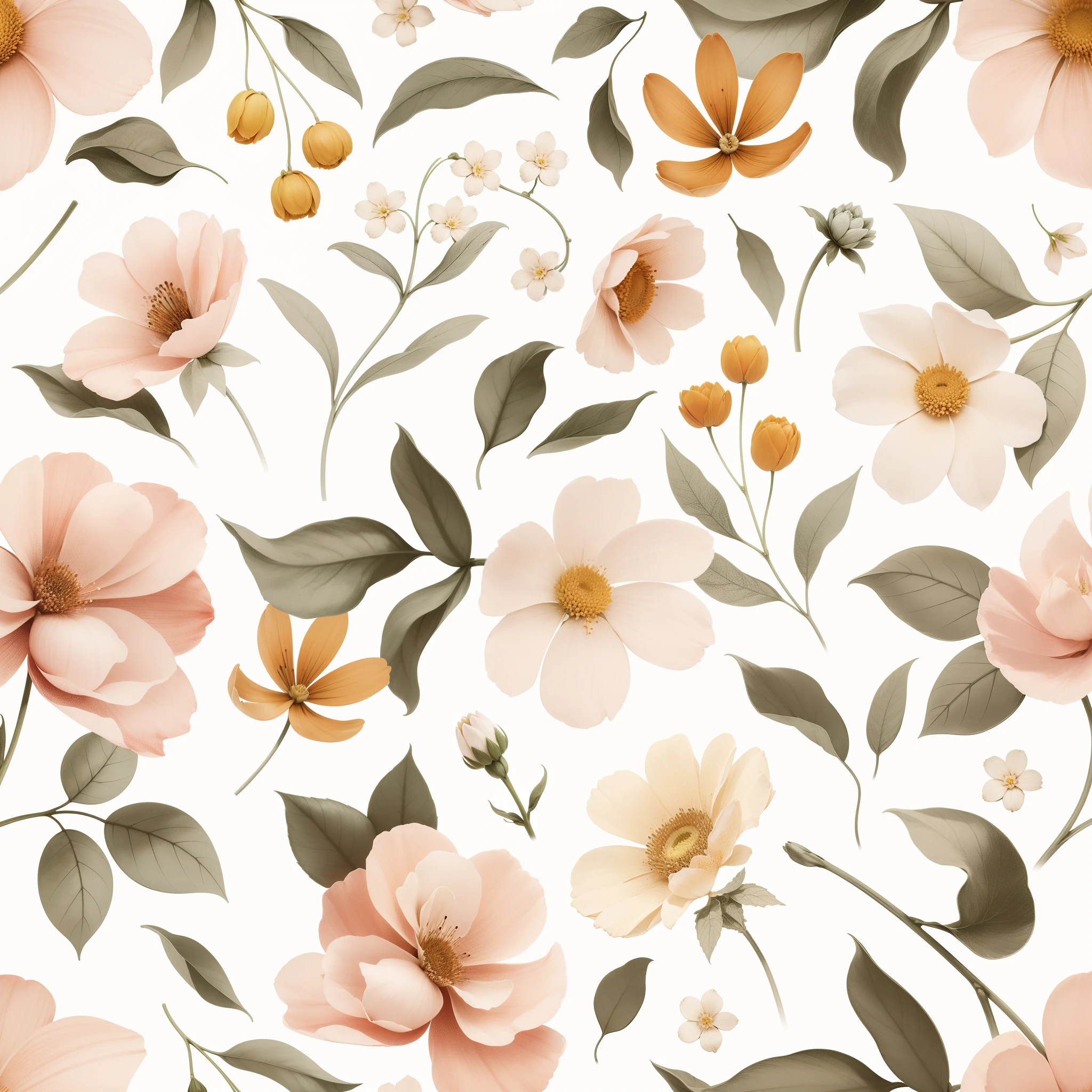 A beautiful flower with science and technology