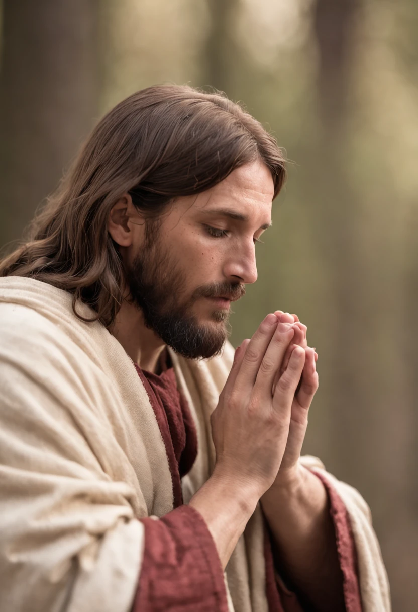 Jesus Christ Praying