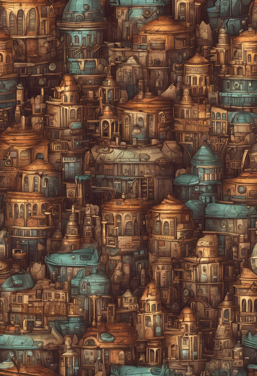 Steampunk city-state