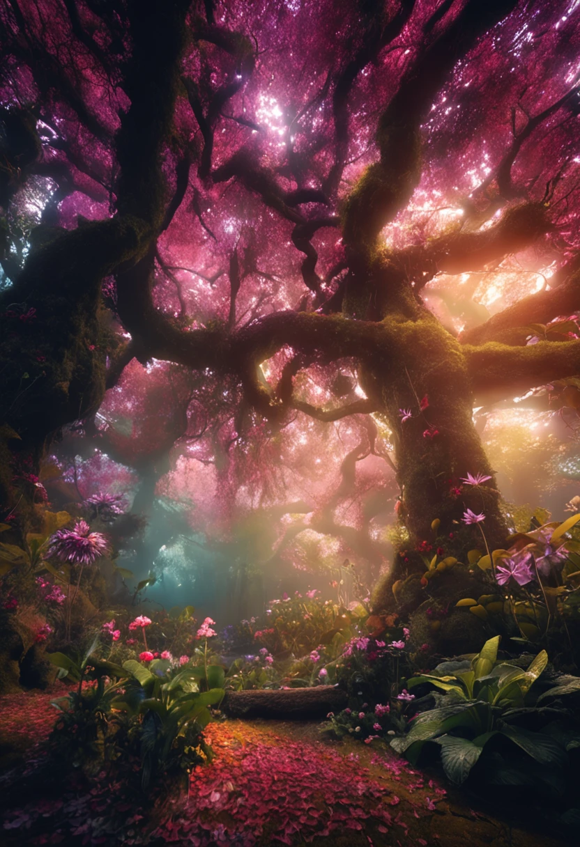 an enchanted forest