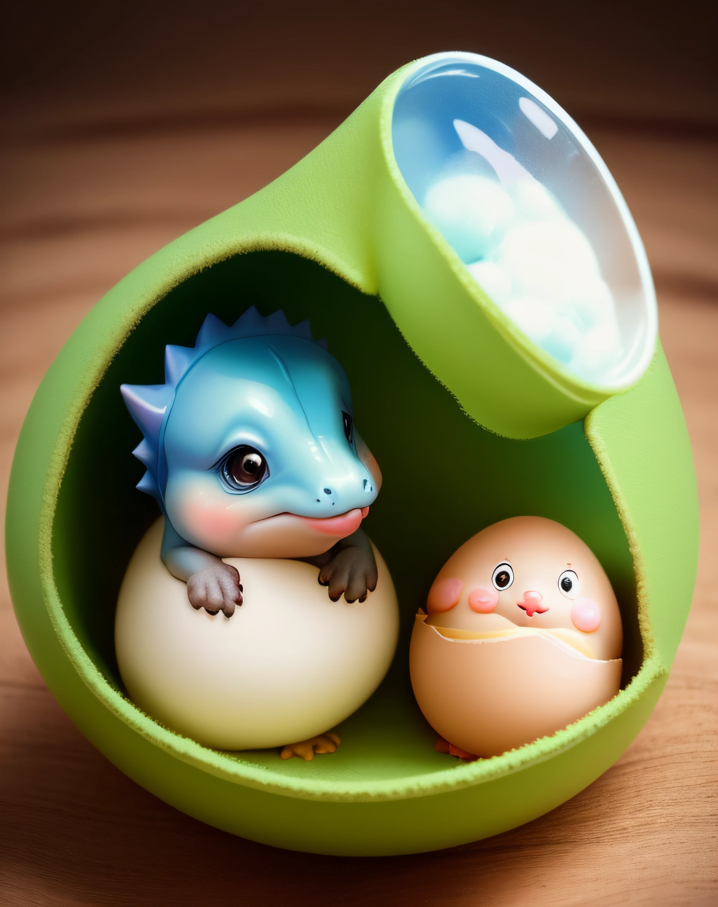 Cute baby Dinosaurs in the egg