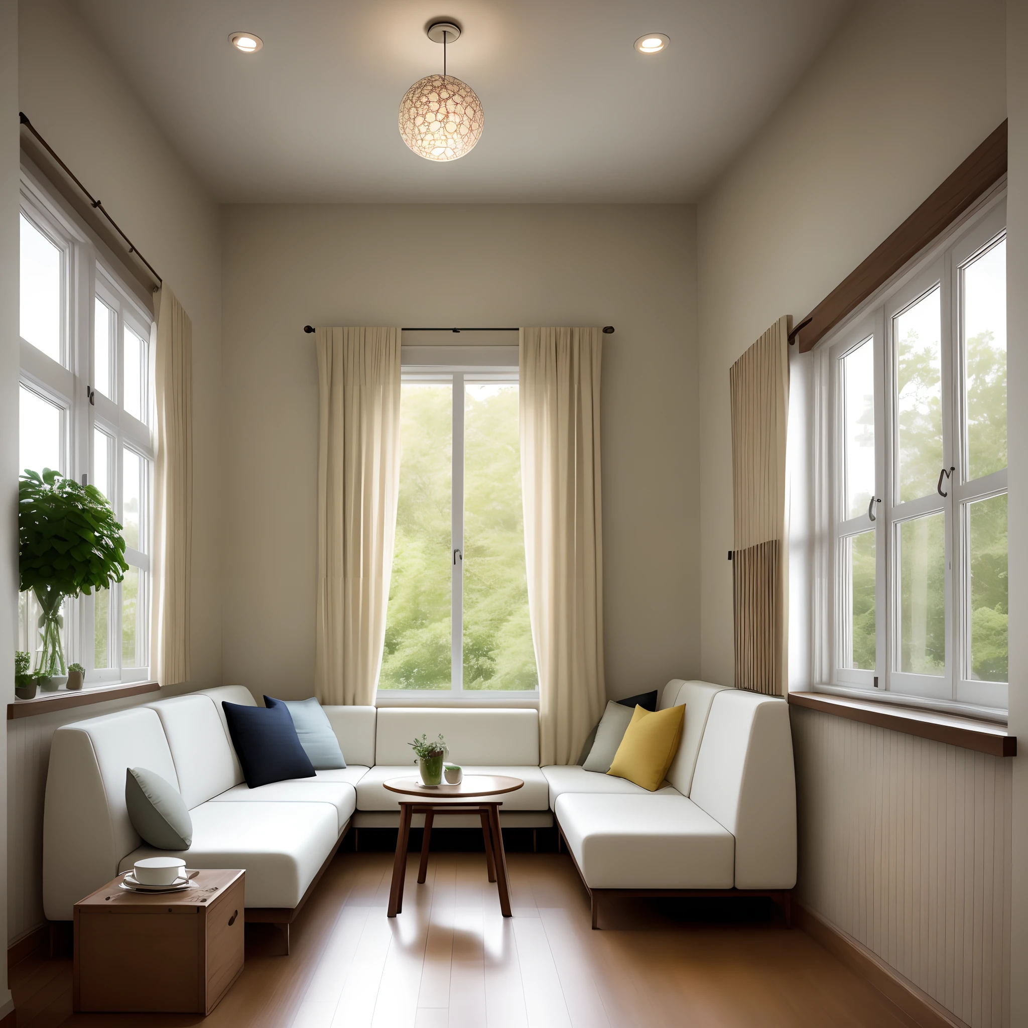 Creamy air interior design