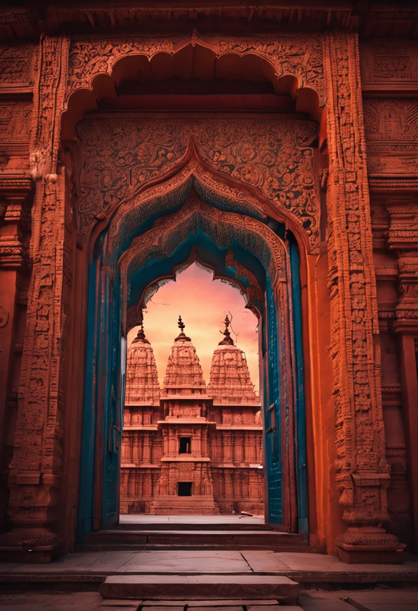 Indian Temple Gate