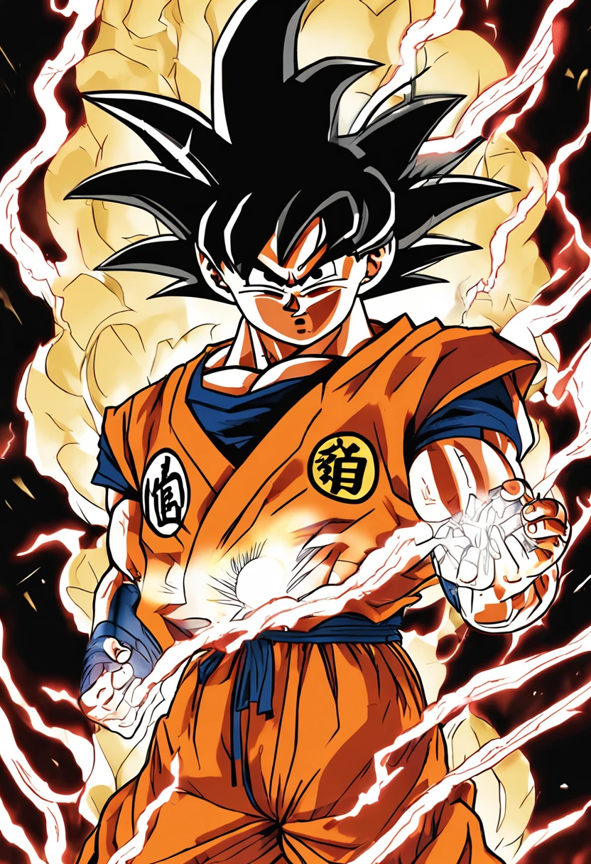 Dragon Ball Son Goku Lightning