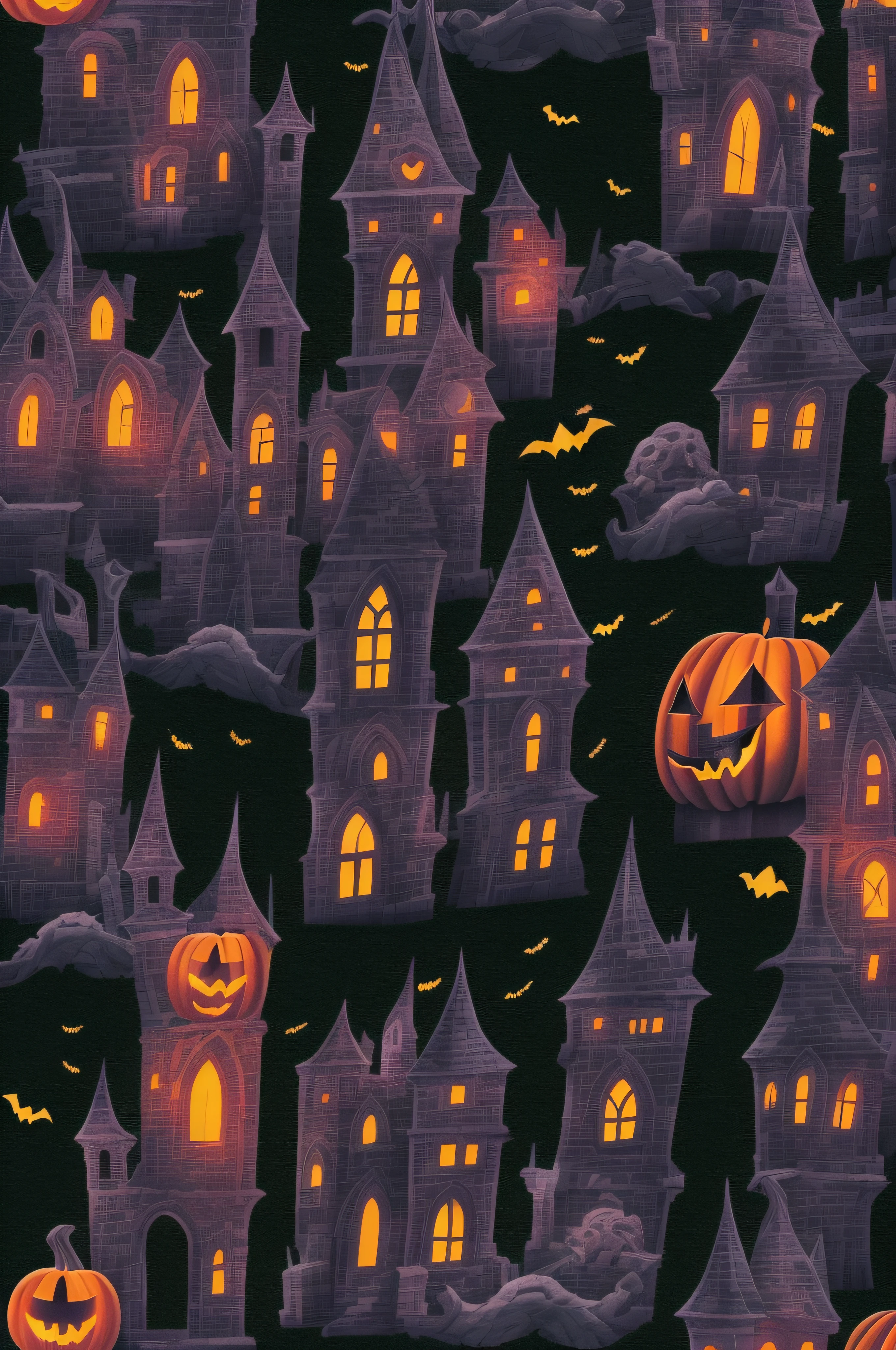 Close-up of the castle and bat Halloween scene, Bats flying away from the castle, Halloween Scene, Haunted house themed, Bats flying over tombstones, Ghost background, halloween night, halloween theme, Halloween atmosphere, Spooky Halloween Night, Gothic church background, Scary magic background, Spooky Halloween theme, Dark graveyard scene, graveyard background, amazing, Ghost and creepy,Halloween Pumpkin