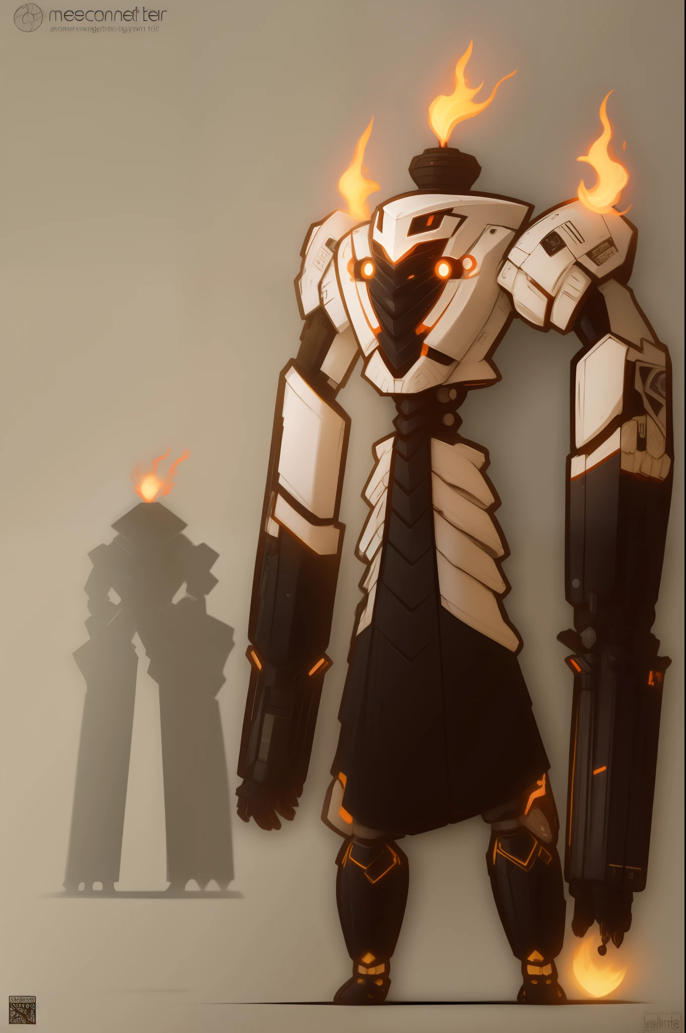 mech, style N3O-A1PHAangel mech,N3O-A1PHA style,chibi,full body,standing