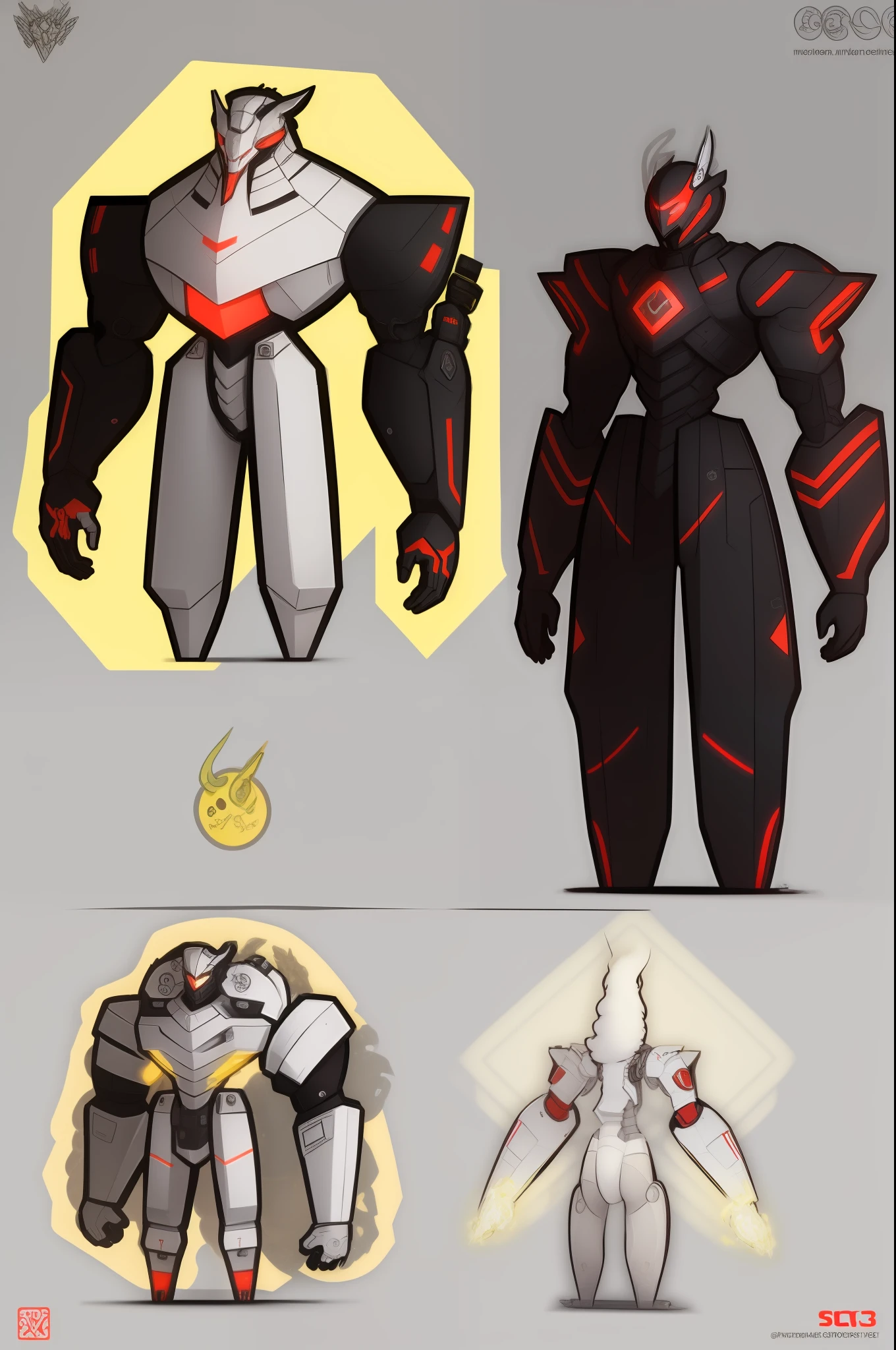 mech, style N3O-A1PHAangel mech,N3O-A1PHA style,chibi,full body,standing