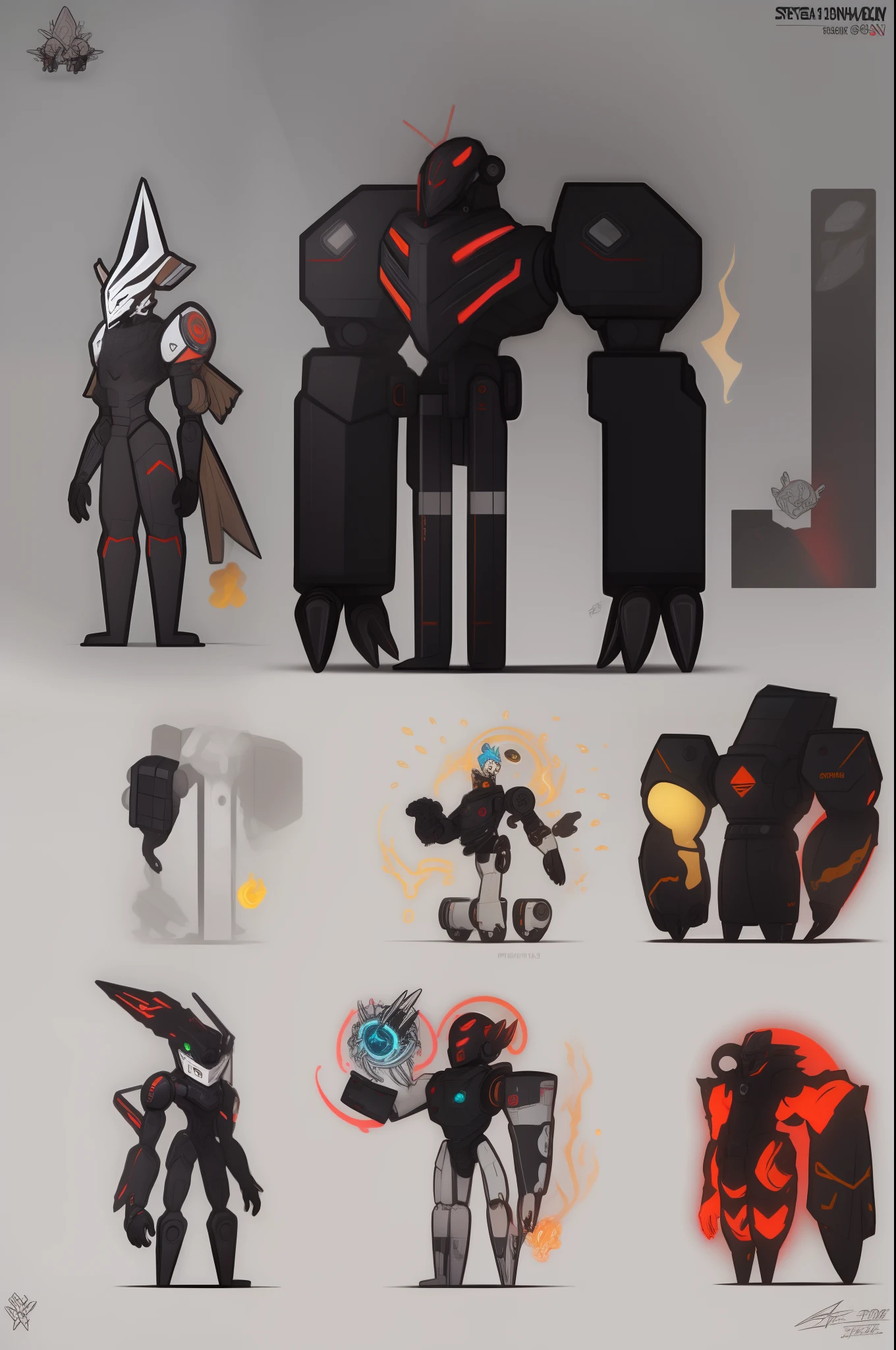 mech, style N3O-A1PHAangel mech,N3O-A1PHA style,chibi,full body,standing