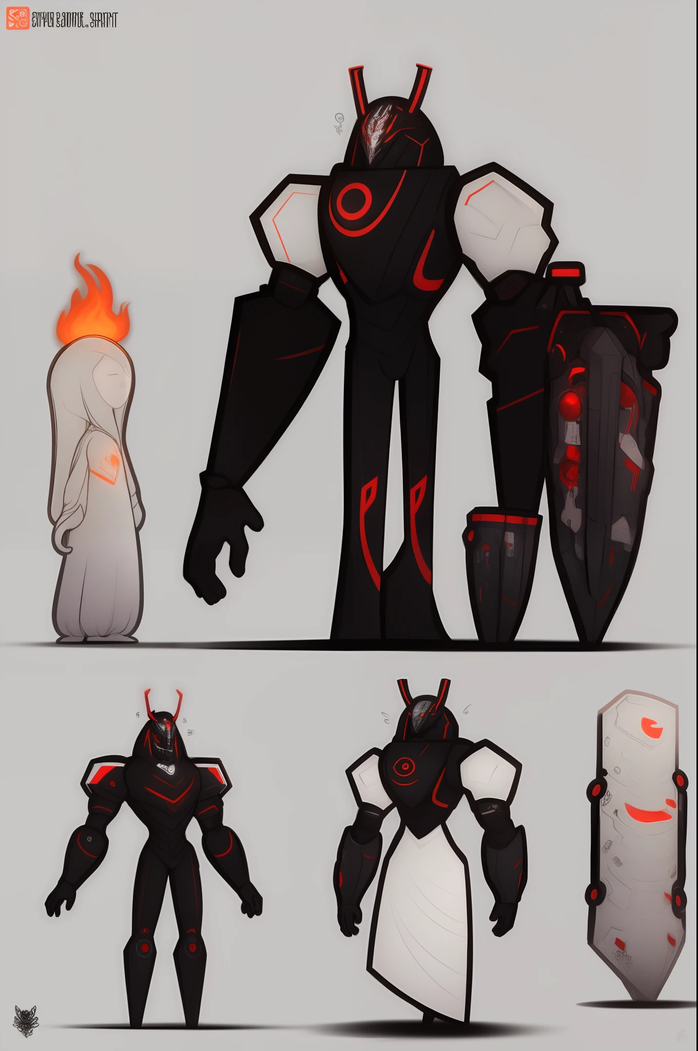 mech, style N3O-A1PHAangel mech,N3O-A1PHA style,chibi,full body,standing