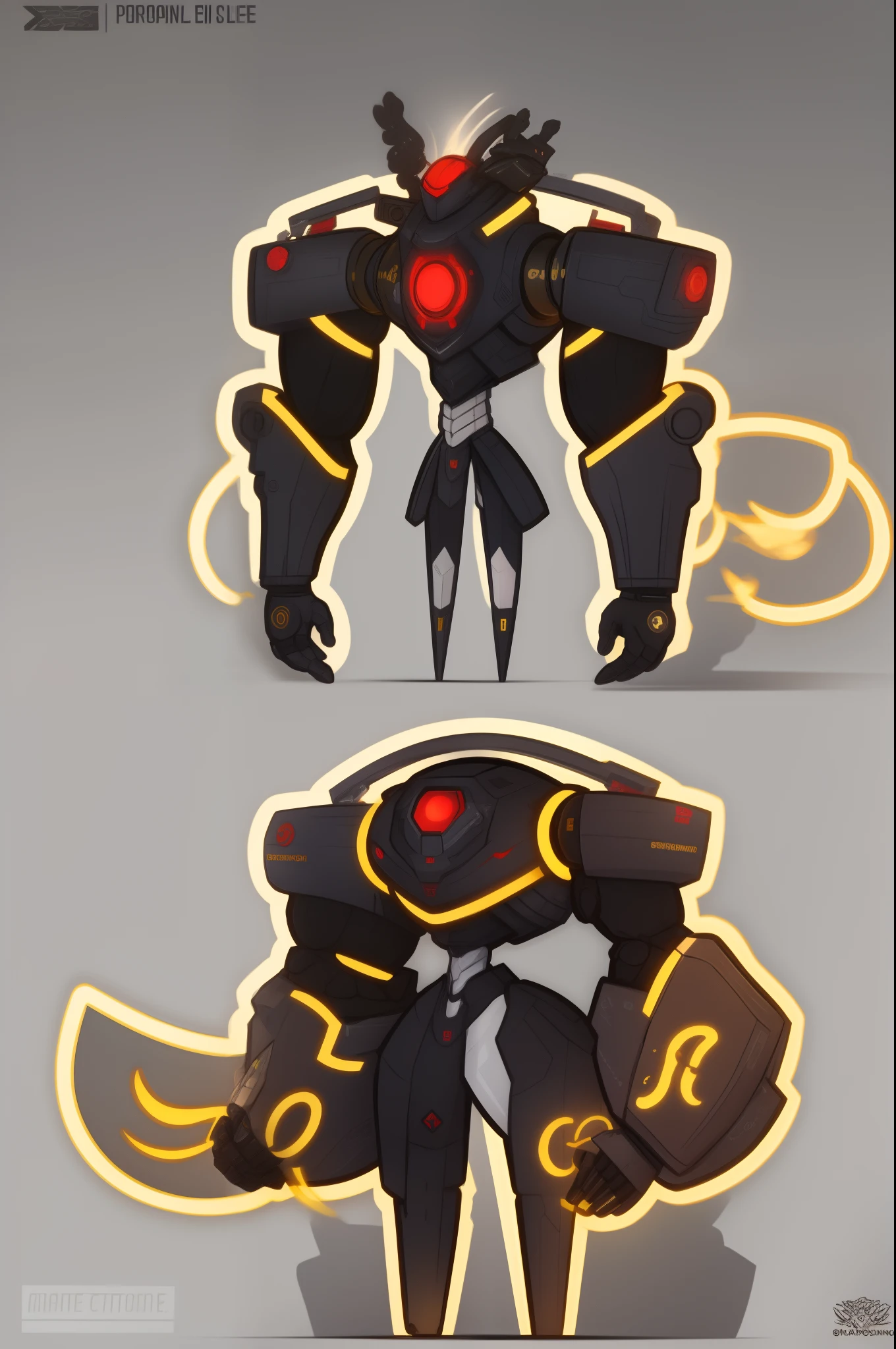 mech, style N3O-A1PHAangel mech,N3O-A1PHA style,chibi,full body,standing