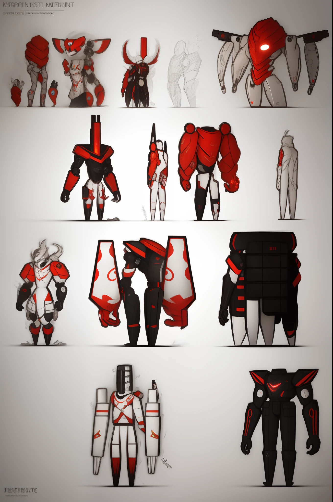 mech, style N3O-A1PHAangel mech,N3O-A1PHA style,chibi,full body,standing
