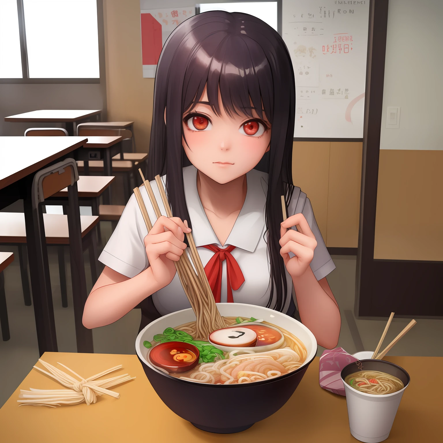 Rahmen Ramen　hi-school girl