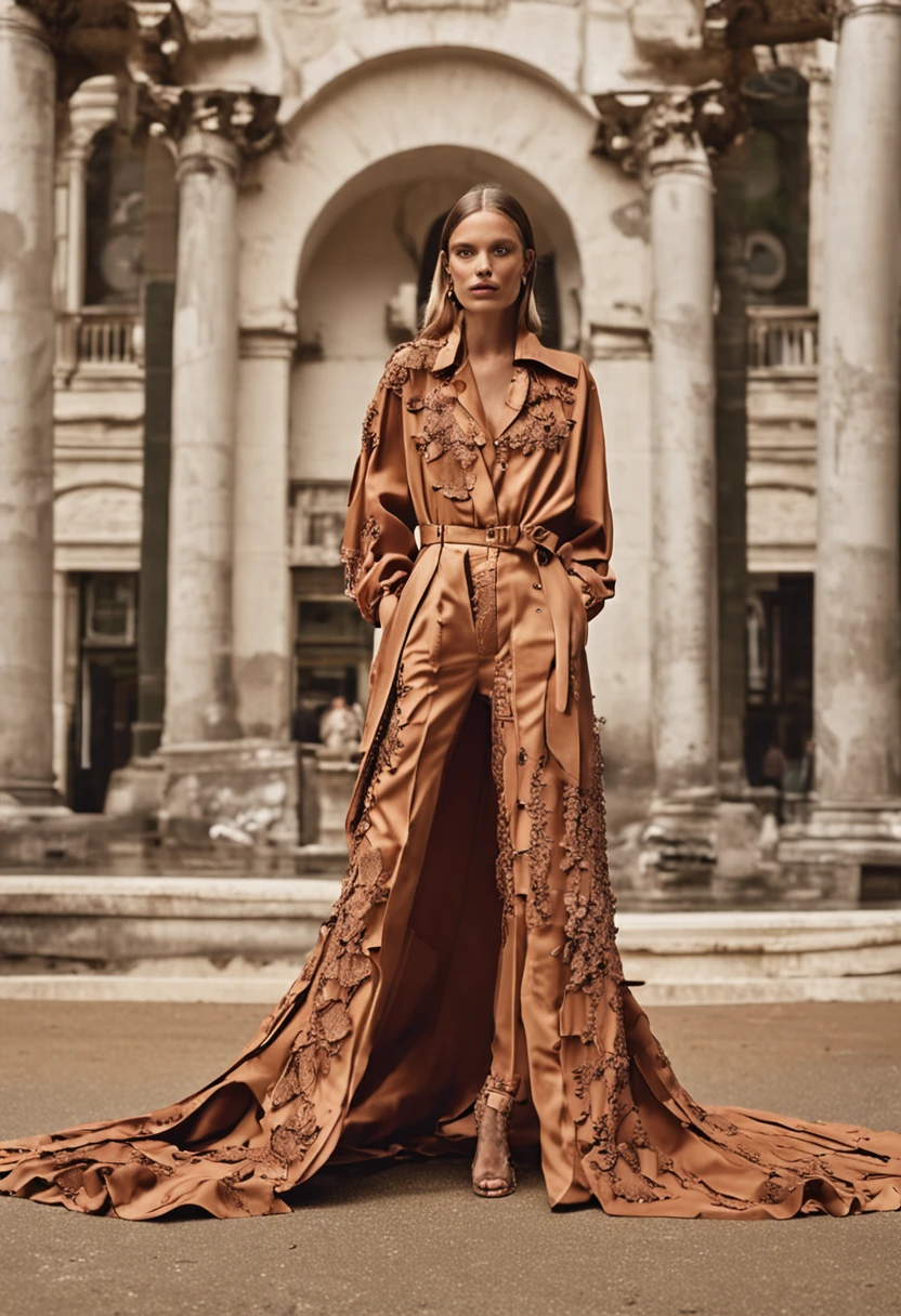 https://s2.glbimg.com/6ET8qePawYk-TMYBs35O-mtgCZY=/smart/e.glbimg.com/og/ed/f/original/2022/09/13/voguebrasil_306356163_604596531169748_217828009177569660_n.jpg A photograph that captures a dynamic fashion show based on a broomstick, with sleek, futuristic designs in vibrant, monochrome colors. --style realista --v 5.2
