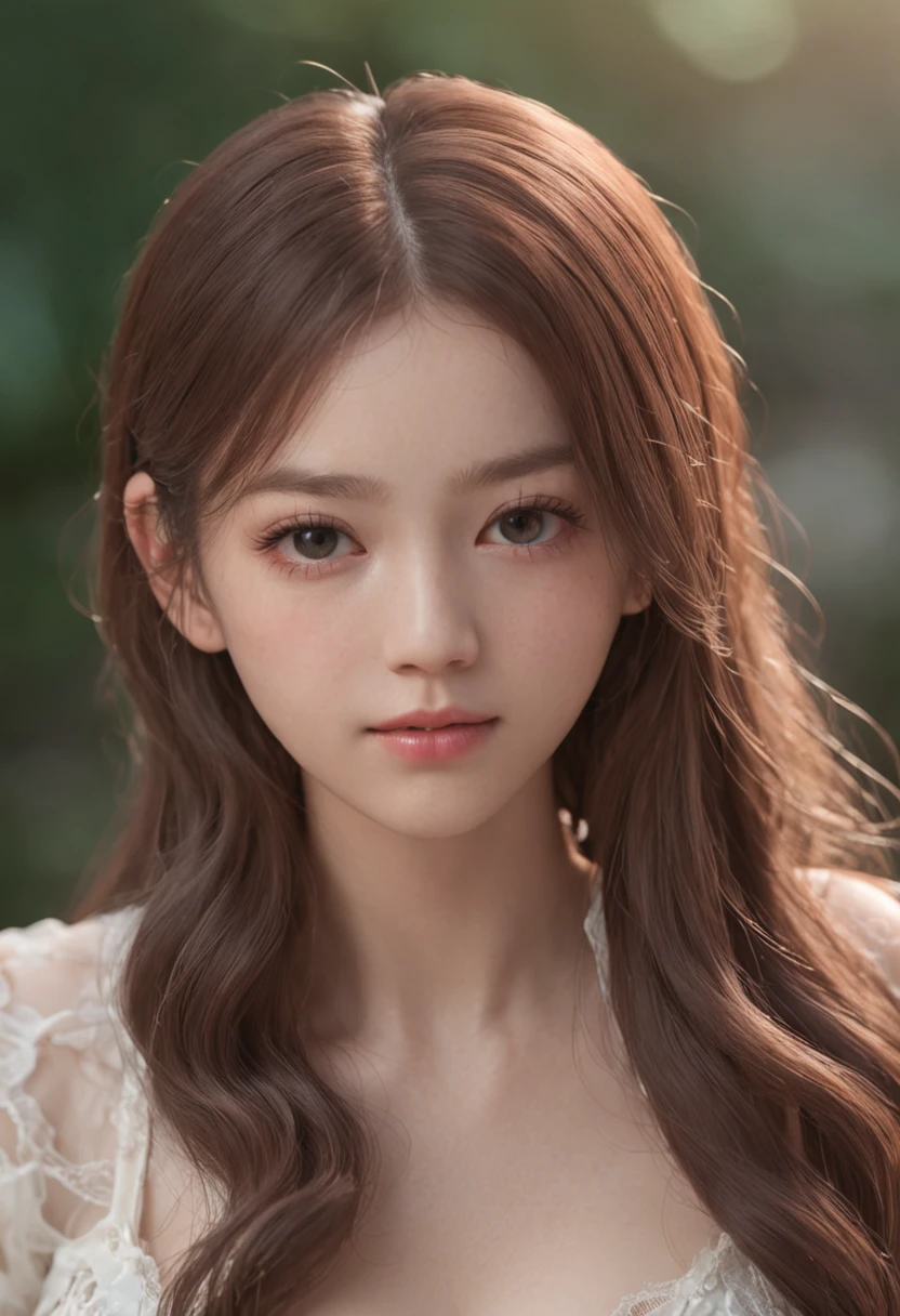 NSFW(masutepiece, 8K, Photorealistic, Raw photo, Best Quality, sharp: 1),(1girl in, Solo:1.1), Highly detailed face, Beautiful face, (Realistic face), Beautiful hairstyle, Realistic eyes, Beautiful detailed eyes, (Realistic skin), Beautiful skin, 超A high resolution, A hyper-realistic, Highly detailed, (pureerosface_v1:0.2), (European Preteen:1.2), (Japan Preteen:0.7), (age 12, Pretty girl:1.3), High Nose, Slim body, Slender girl, detailed bust, Slim thighs, Slim legs, small  hip, Hair Ribbon, ( Japanese School Swimwear),Erect , Cameltoe,(twin braid hair:0.5), (In a beautiful pool:1), (Looking away:0.3), (Bra:1), (Midriff:0.9), (Sitting on a watermelon), (from the front side) Smile,Xiao