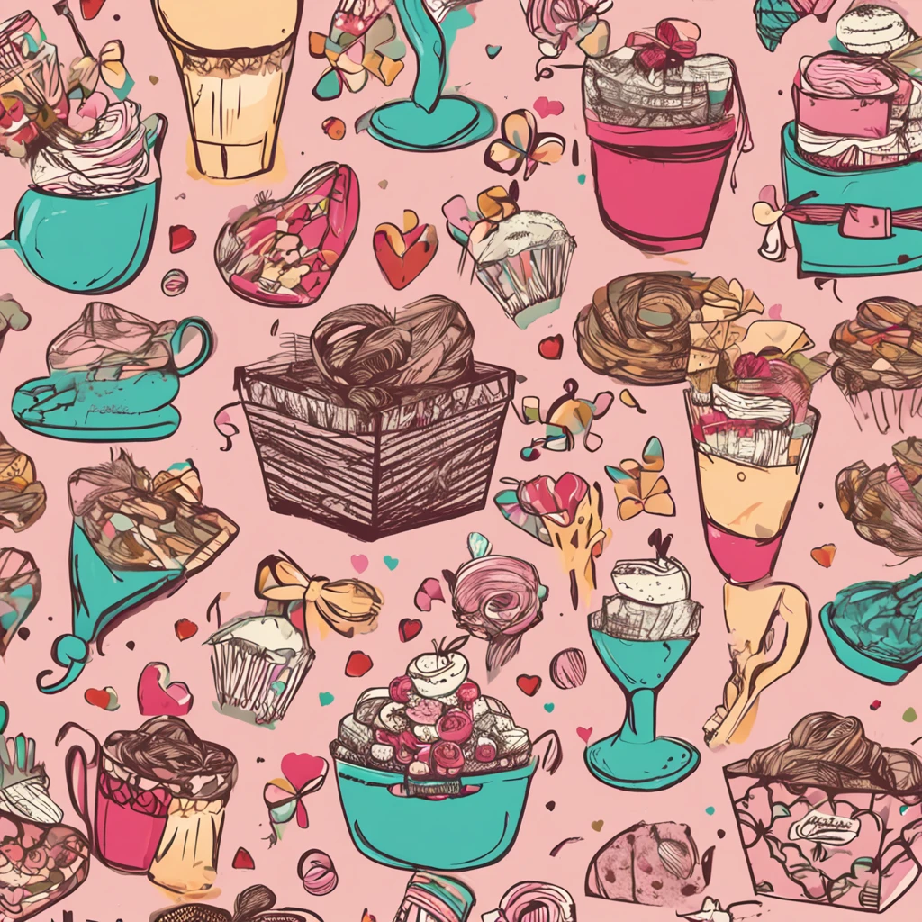 Design de uma marca que remeta a kit presentes, cesta de presentes, vinhos, lingerie, doces, chocolate, The name is Le Sweet Charm, Le' Sweet Charm