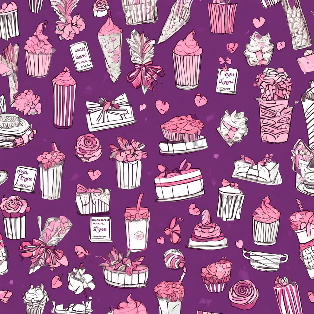 Crie uma logo bacana, logo design, Le' Sweet Charm, brand name is Le' Sweet Charm, Roxo, cor roxa, roxo e branco, design lindo, que remeta a kit presentes, cesta de presentes, vinhos, lingerie, doces, chocolate, cinematic lighting, melhor qualidade, letras caprichadas, perfil profissional, imagem com tom profissional, graves, com um charme
