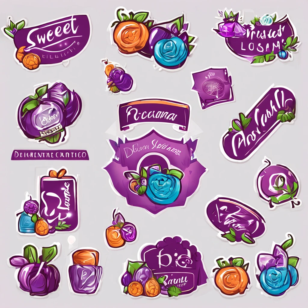 Crie uma logo bacana, logo design, Le' Sweet Charm, brand name is Le' Sweet Charm, Roxo, cor roxa, roxo escuro e branco, design lindo, que remeta a kit presentes, cesta de presentes, vinhos, chiques, cinematic lighting, melhor qualidade, letras caprichadas, perfil profissional, imagem com tom profissional, graves, com um charme, gotas de chocolate com cor viva circular, circulo de chocolate derretido em torno da frase Le' Sweet Charm, roxo escuro com branco acinzentado, design profissional, masterpiece, melhor qualidade, Photo: disclosure, Professional publicity photo, portfolio profissional