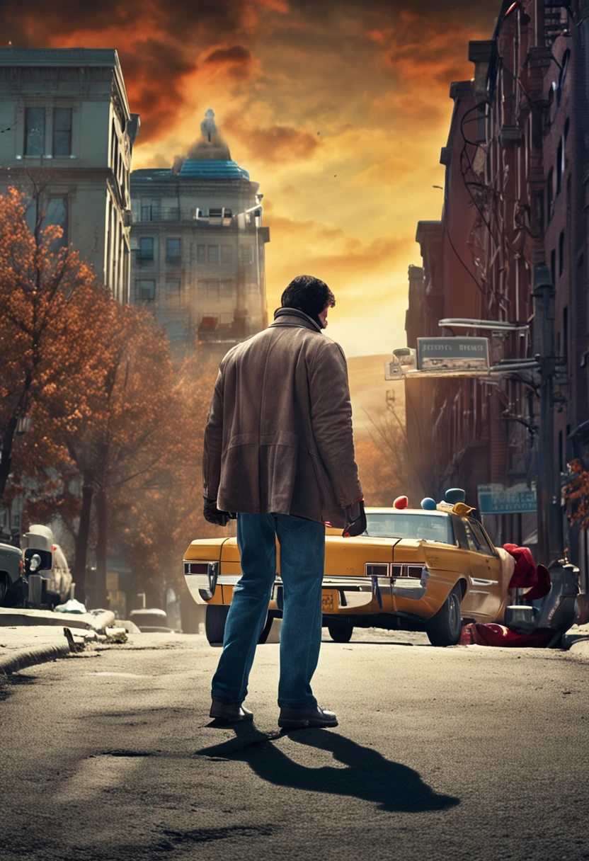 Scenes of Rocky Balboa working as a debt collector and fighting in small rings