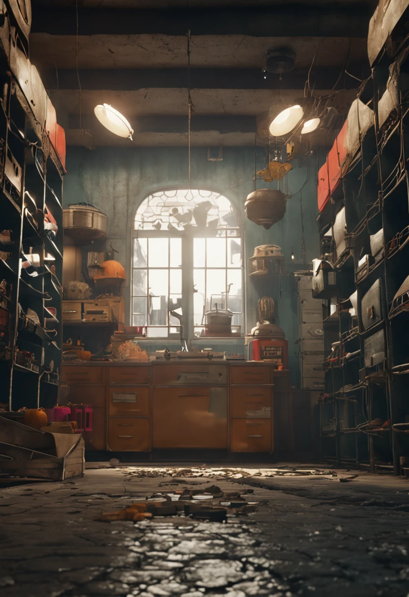 "Lockdown Chronicles: A Visual Journey Through Pandemic Perspectives, Powerful, Americana, Futago, DSLR, Blender rendering, Faded, Installation, khaki colors, sci-fi, lantern lighting, super realistic, hyper detailed, dramatic lighting, 4k --ar 9:16