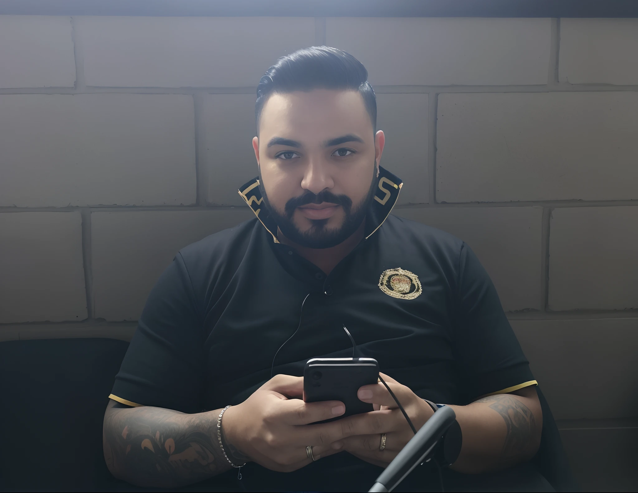 Rapper O'Shea Jackson, , bonnet , There's a man sitting at a table with a cell phone, Joel Torres, Eloy Morales, andres rios, Postagem no Reddit, Streamer do Twitch / Jogador Ludwig, Brian Pulido, Retrato de Lucha Libre DJ, victor maristane, imagem de qualidade muito baixa, Retrato de Danny Gonzalez, danilo torres, Luis Nieves Sr.........., Directed by: Byron Galvez