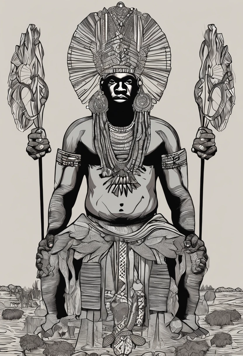 I am Oxossi King of the woods and lord of the hunt I am an African deity present in the religions of matrix , like Candomblé and Umbanda. I am known as the orisha of the woods, of hunting and abundance.
My story goes back to the traditions and legends of the Yoruba people, in what is now Nigeria. I am considered one of the sons of Yemanja and brother of Ogum, Exu, Xangô and Oxum.
Nasci na floresta sagrada, desde pequeno, I have exceptional hunting skills. I have a great connection to nature and animals, I am considered an expert hunter. My arrow is infallible and always hits the desired target.
No Brasil, I was taken by enslaved Africans during the period of colonization. Aqui, I ended up merging with the local culture and became one of the main deities worshipped in Afro-Brazilian religions.
Come and be part of Life in Axé. seguindo, curtindo, Sharing and commenting below which city is located your Axé.